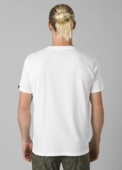 PrAna Crew T-Shirt - Men's 13 PrAna Crew T-Shirt - Men's -Camping shops 1007540346 Prana PranaCrewTShirt White Mens Rear