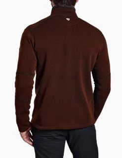 Revel 1/4 Zip - Men's -Camping shops 1010960280 Kuhl RevelQuarterZip MoleCharcoal Mens Rear