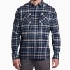 Dillingr Flannel - Men's -Camping shops 1010980354 Kuhl DillingrFlannel Interstellar Mens Front