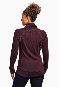 Lea Pullover - Women's -Camping shops 1022160189 Kuhl LeaPulloverGanache Wmns Rear