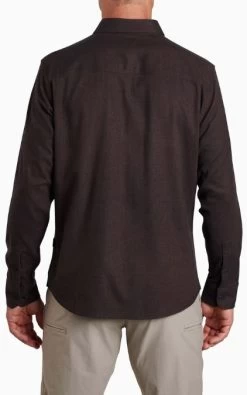 Descendr Flannel Long-Sleeve - Men's 8 Descendr Flannel Long-Sleeve - Men's -Camping shops 1026480047 Kuhl DescendrFlannelLS BlackCoffee Mens Back 1