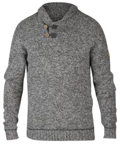 FJÄLLRÄVEN Lada Sweater - Men's -Camping shops 1033100018 Fjallraven LadaSweater Grey Mens