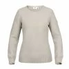 FJÄLLRÄVEN Övik Structure Sweater - Women's -Camping shops 1035943390 Fjallraven WsOvikStructureSweater EggshellGrey