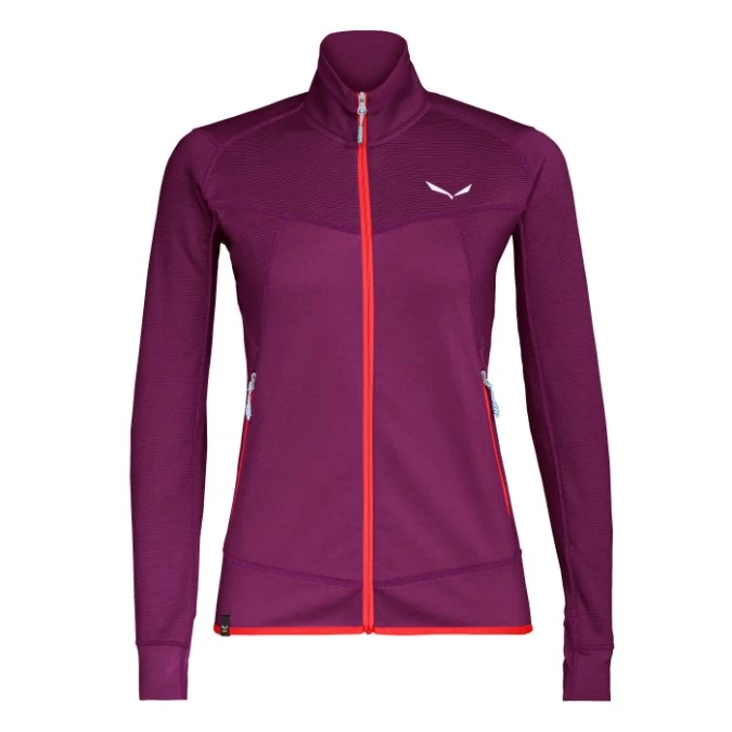 SALEWA Puez Melange 2 Polarlite Full-Zip Fleece - Women's 4 SALEWA Puez Melange 2 Polarlite Full-Zip Fleece - Women's - Image 2