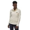 Patagonia Re-Tool Snap-T Pullover - Women's -Camping shops 1035970298 Patagonia ReToolSnapTPO RawLinenWhite XDye Wmns Front