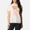 Columbia Sun Trek Short Sleeve Graphic Tee - Women's 1 Columbia Sun Trek Short Sleeve Graphic Tee - Women's -Camping shops 1035974315 Columbia SunTrekSSGraphicTee PeachQuartz Wmns Front.jfif