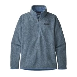 Patagonia Better Sweater 1/4 Zip - Women's -Camping shops 1035975982 Patagonia BetterSweaterQuarterZip BerlinBlue Wmns Front