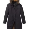 Prana Betania Long Jacket - Women's -Camping shops 1035982660 Prana BetaniaLongJacket Black Wmns Front
