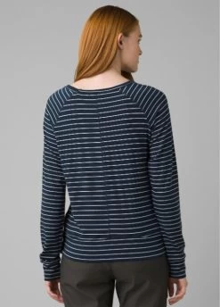 Prana Sol Protect Top - Women's -Camping shops 1035987129 Prana SolProtectTop NauticalStripe Wmns Rear