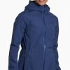 Stretch Voyagr Jacket - Women's -Camping shops 1035987963 Kuhl StretchVoyagerJacket SlateBlue Womens Front