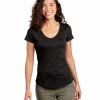 Marley II Short-Sleeve Tee - Women's -Camping shops 1035988722 ToadAndCo MarleyIISSTee Black Wmns Front