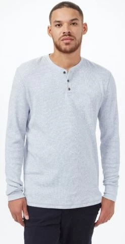Tentree TreeWaffle Henley Long-Sleeve - Men's