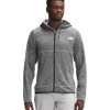 The North Face Canyonlands Hoodie - Men's -Camping shops 1035990210 TheNorthFace CanyonlandsHoodie TNFMediumGreyHeather Mens Front