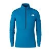 The North Face Summit FUTUREFLEECE LT Half-Zip - Men's -Camping shops 1035990367 TheNorthFace SummitFuturefleeceLTHalfZip BanffBlue Mens Front