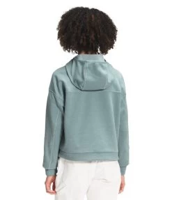 The North Face Canyonlands Pull Over Crop - Women's -Camping shops 1035990471 TheNorthFace CanyonlandsPullOverCrop BetaBlueHeather Wmns Rear