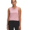 The North Face Dawndream Relaxed Tank - Women's -Camping shops 1035990629 TheNorthFace DawndreamRelaxedTank SlateRoseHeather Wmns Front