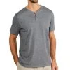 Bamboo Heritage Short-Sleeve Henley - Men's
