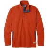 Outdoor Research Trail Mix Snap Pullover II - Men's -Camping shops 1035993175 OR TrailMixSnapPullover Redrock Mens Front
