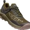 Keen Nxis Evo Waterproof - Men's -Camping shops 1035994121 Keen NxisEvoWP OliveBlackOlive Mens Front