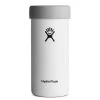Hydro Flask 12oz Slim Cooler Cup -Camping shops 1035994211 Hydroflask 12ozSlimCoolerCup White Front
