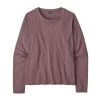 Patagonia Long-Sleeve Regenerative Organic Certified Cotton Tee - Women's 1 Patagonia Long-Sleeve Regenerative Organic Certified Cotton Tee - Women's -Camping shops 1035995390 Patagonia LongSleeveRegenerativeOrganicCrtfdCottonTee DuskyBrown Wmns Front