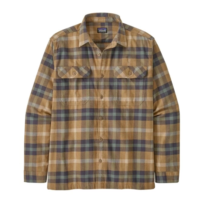 Patagonia Long Sleeve Organic Cotton Midweight Fjord Flannel - Men's 4 Patagonia Long Sleeve Organic Cotton Midweight Fjord Flannel - Men's - Image 2