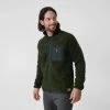 FJÄLLRÄVEN Vardag Pile Fleece - Men's -Camping shops 1035996673 FjallRaven VardagPileFleece DeepForest Mens Front