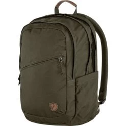FJÄLLRÄVEN Raven 28L Backpack -Camping shops 1035996931 FjallRaven Raven28LBackpack DarkOlive Front