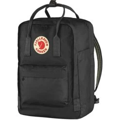 FJÄLLRÄVEN Kånken 15" Laptop Backpack -Camping shops 1035997042 FjallRaven Kanken15LaptopBackpack Black Front
