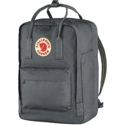 FJÄLLRÄVEN Kånken 15" Laptop Backpack -Camping shops 1035997100 FjallRaven Kanken15LaptopBackpack SuperGrey Front
