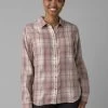 Prana Alfie Flannel Top - Women's 1 Prana Alfie Flannel Top - Women's -Camping shops 1035997591 Prana AlfieFlannelTop SoftMusk Wmns Front