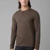 Prana Ronnie Henley II - Men's 2 Prana Ronnie Henley II - Men's -Camping shops 1035997889 Prana RonnieHenleyII OakBarrelHeather Mens Front