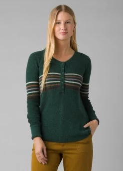 Prana Milani Henley - Women's 8 Prana Milani Henley - Women's -Camping shops 1035997916 Prana MilaniHenley SoftPine Wmns Front