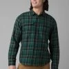 Prana Edgewater Shirt Slim - Men's 1 Prana Edgewater Shirt Slim - Men's -Camping shops 1035998335 Prana EgewaterShirtSlim DeepPine Mens Front