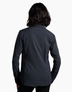 Camping shops -Camping shops 1035998677 Kuhl AuroraShirtjak Black Wmns Rear