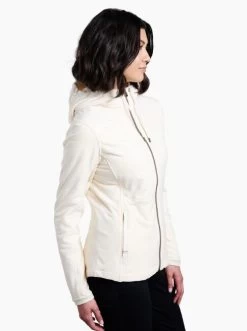 Aero Fleece Hoody - Women's 7 Aero Fleece Hoody - Women's -Camping shops 1035998836 Kuhl AeroFleeceHoody Ivory Wmns Side