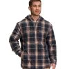 The North Face Hooded Campshire Shirt - Men's 1 The North Face Hooded Campshire Shirt - Men's -Camping shops 1036000523 TheNorthFace HoodedCampshireShirt FederalBlueLargeHalfDomePlaid2 Mens Front