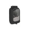 Osprey Dry Sack 6L With Window 1 Osprey Dry Sack 6L With Window -Camping shops 1036004137 Osprey UltralightDrySackWithWindow6L Black Front