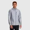 Outdoor Research Helium Wind Hoodie - Men's 1 Outdoor Research Helium Wind Hoodie - Men's -Camping shops 1036004696 OutdoorResearch HeliumWindHoodie Titanium Mens Front