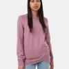 Tentree Highline Cotton Acre Sweater - Women's 2 Tentree Highline Cotton Acre Sweater - Women's -Camping shops 1036005264 Tentree HighlineCottonAcreSweater DustyOrchid Wmns Front