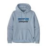Patagonia P-6 Logo Uprisal Hoody - Men's -Camping shops 1036005850 Patagonia P6LogoUprisalHoody SteamBlue Mens Front