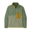 Patagonia Microdini 1/2 Zip Pullover - Men's -Camping shops 1036006062 Patagonia MicrodiniHalfZipPullover SalviaGreen Mens Front