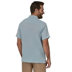 Patagonia A/C Shirt - Men's -Camping shops 1036006125 Patagonia ACShirt SteamBlue Mens Rear