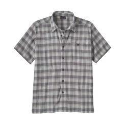 Patagonia A/C Shirt - Men's -Camping shops 1036006737 Patagonia ACShirt BreezyPlaidSteamBlue Mens Front