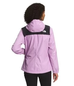 The North Face Antora Jacket - Women's -Camping shops 1036007051 TheNorthFace AntoraJacket TNFBlackLupine Wmns Rear