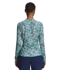 The North Face Class V Water Top - Women's -Camping shops 1036007102 TheNorthFace ClassVWaterTop ReefWatersBirdStudyPrint Wmns Rear