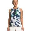 The North Face Dawndream Standard Tank - Women's -Camping shops 1036007273 TheNorthFace DawndreamStandardTank SummitNavyAbstractFloralPrint Wmns Front
