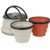 X Set 11 - 3 Piece Collapsible Cook Set -Camping shops 1036009909 SeaToSummit XSet11 3PieceCollapsibleCookSet Front