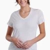 Arabella V-Neck Short-Sleeve - Women's -Camping shops 1036010793 Kuhl ArabellaVNeckShortSleeve White Wmns Front