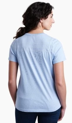 Arabella V-Neck Short-Sleeve - Women's -Camping shops 1036010794 Kuhl ArabellaVNeckShortSleeve Hydrangea Wmns Rear